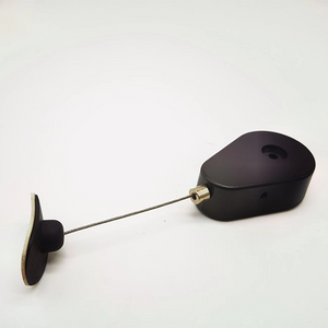 متاجر البيع بالتجزئة ABS أمان عداد سطح المكتب مضاد للسرقة عرض قابل للسحب حبل إعادة اللف للبضائع