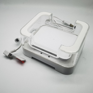 متاجر البيع بالتجزئة ABS معدن أكريليك مكتبي مضاد للأمن حامل إنذار مضاد للسرقة حامل عرض للأجهزة اللوحية مع كابل شحن